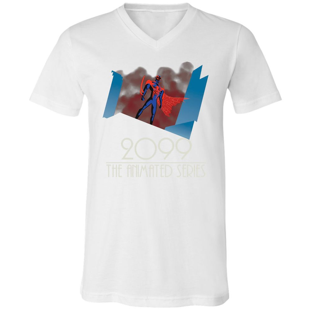 Unisex V-Neck T-Shirt - 3GB3EGX8 - White - 5