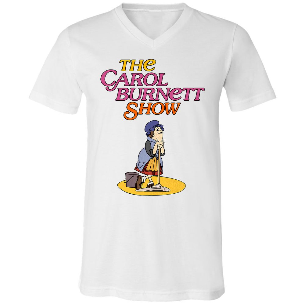 Unisex V-Neck T-Shirt - Z3V1L4M2 - White - 5