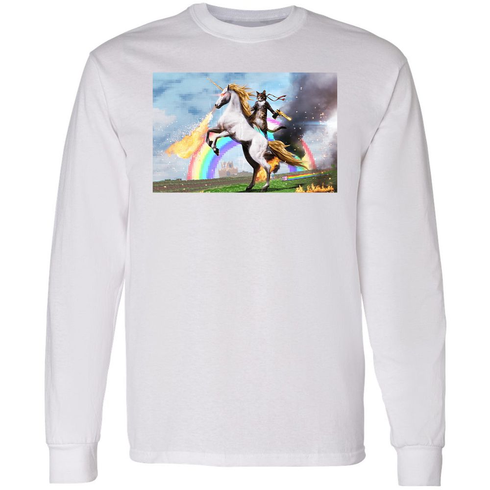 Long Sleeve T-Shirt - N21FGS4T - White - 5