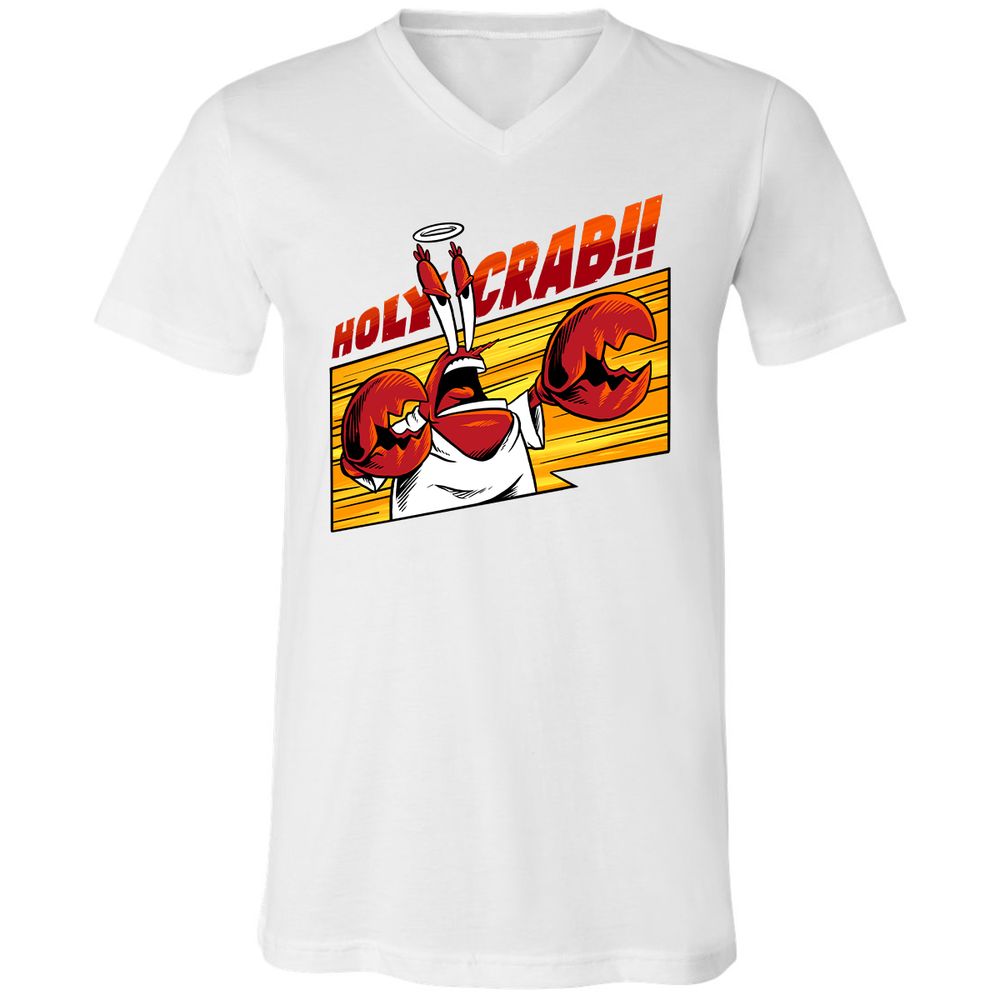 Unisex V-Neck T-Shirt - 9KQY65US - White - 5