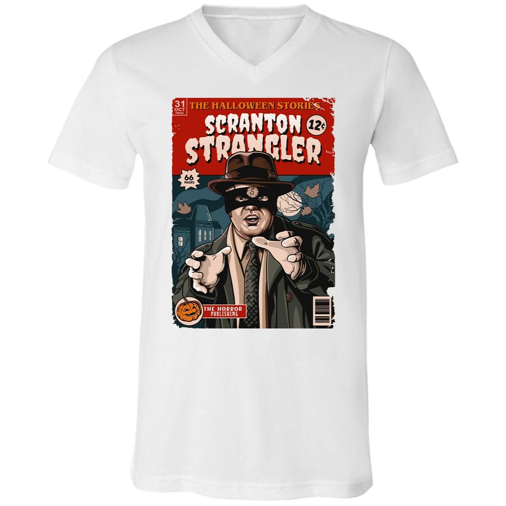 Unisex V-Neck T-Shirt - JZ21DRKZ - White - 5