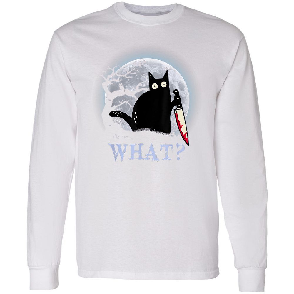 Long Sleeve T-Shirt - BKADJ9DH - White - 5