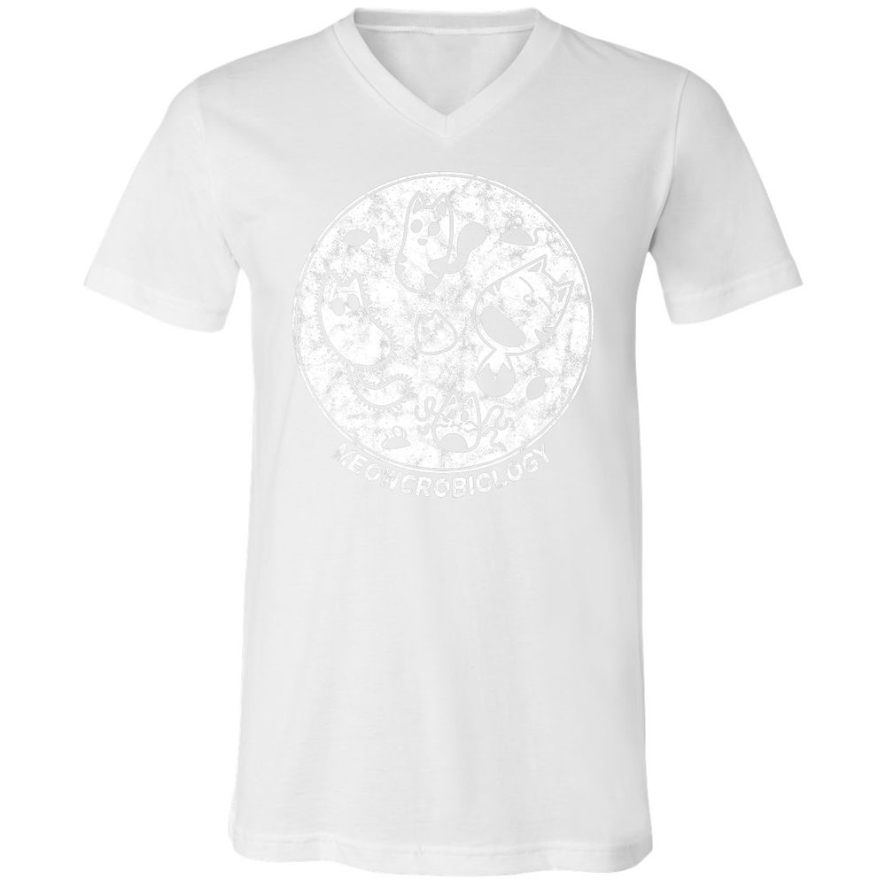 Unisex V-Neck T-Shirt - AYS5CEQH - White - 5