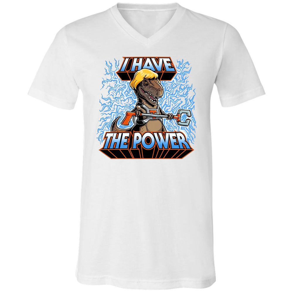 Unisex V-Neck T-Shirt - HC1NJ1Z1 - White - 5