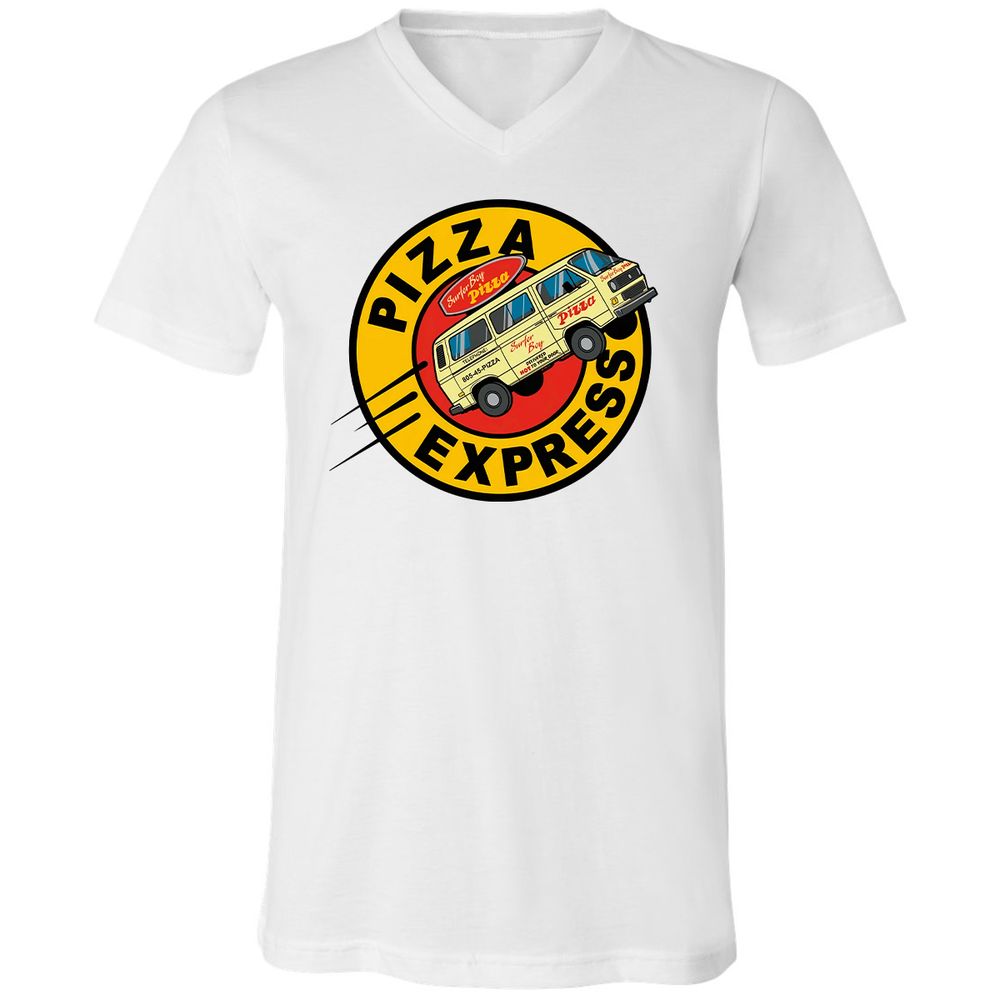 Unisex V-Neck T-Shirt - BYL4VUUR - White - 5