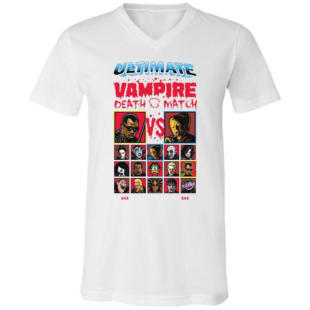 Unisex V-Neck T-Shirt - Z2EK996K - White - 5