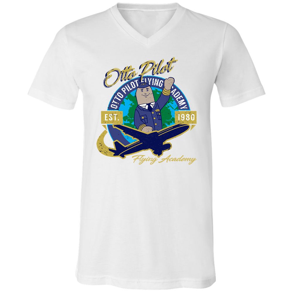 Unisex V-Neck T-Shirt - SV6BBU42 - White - 5