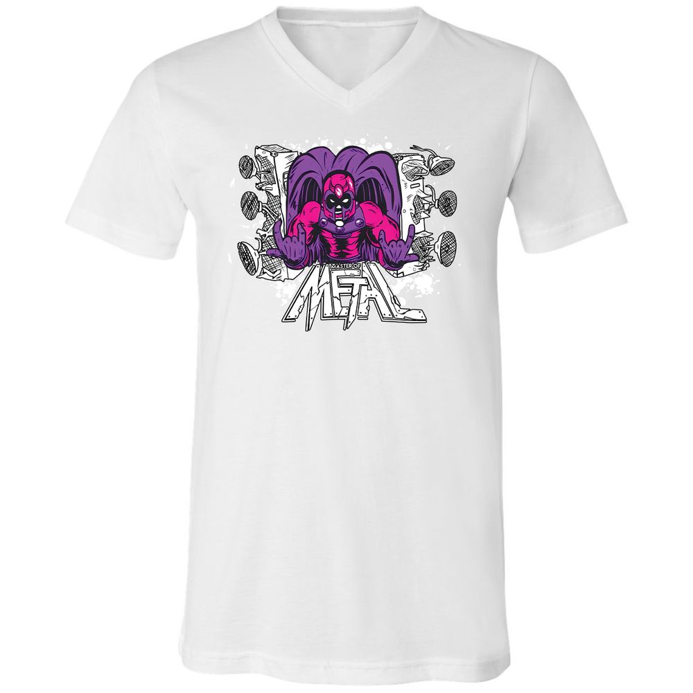 Unisex V-Neck T-Shirt - DJZ7S578 - White - 5