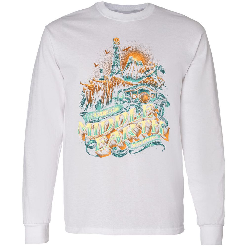 Long Sleeve T-Shirt - ZSKSQHEZ - White - 5