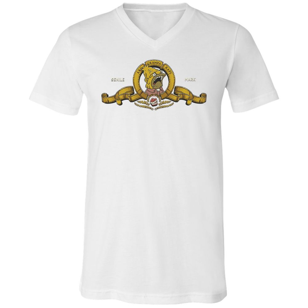 Unisex V-Neck T-Shirt - 25UAP1FJ - White - 5
