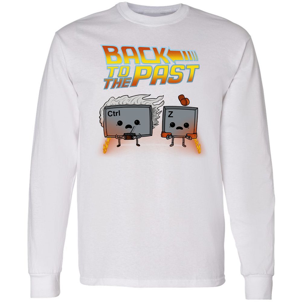 Long Sleeve T-Shirt - KKGVUZ6W - White - 5