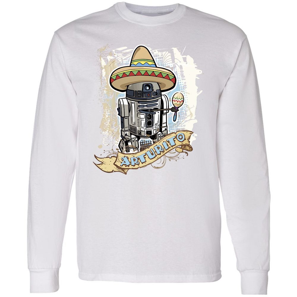 Long Sleeve T-Shirt - WHNPWQCC - White - 5