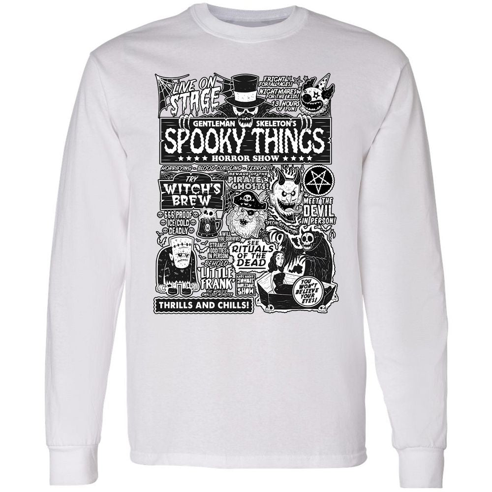 Long Sleeve T-Shirt - P1VR3SFB - White - 5