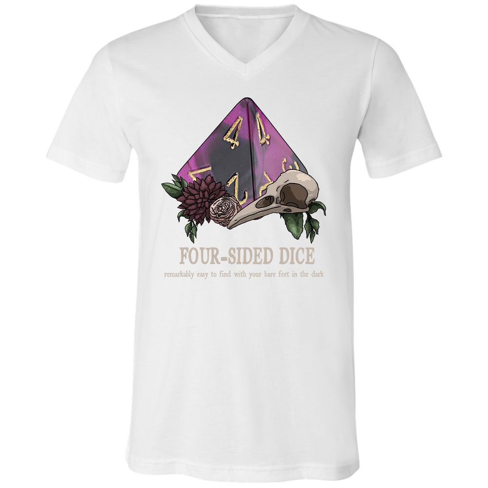 Unisex V-Neck T-Shirt - C1PYPELY - White - 5