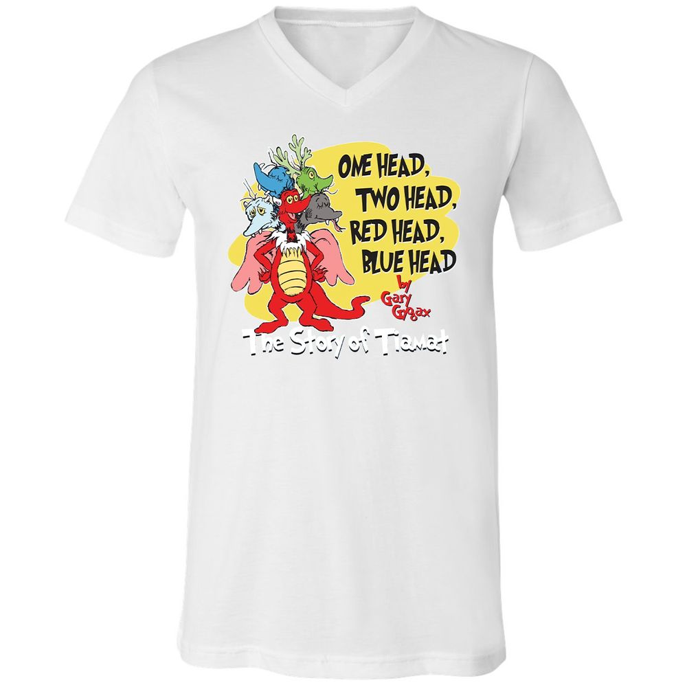 Unisex V-Neck T-Shirt - 7NCLXASY - White - 5