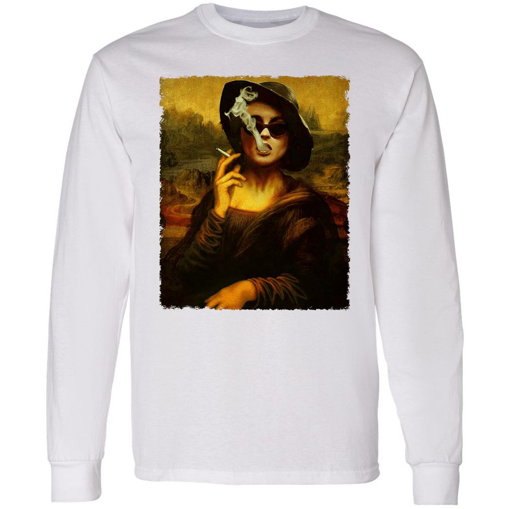 Long Sleeve T-Shirt - REQLPQFD - White - 5