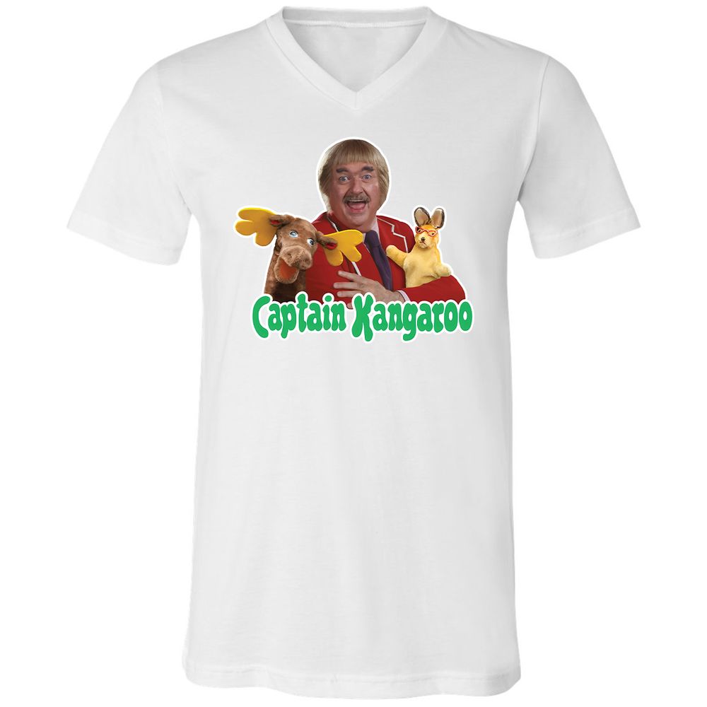 Unisex V-Neck T-Shirt - SWAHNDYF - White - 5