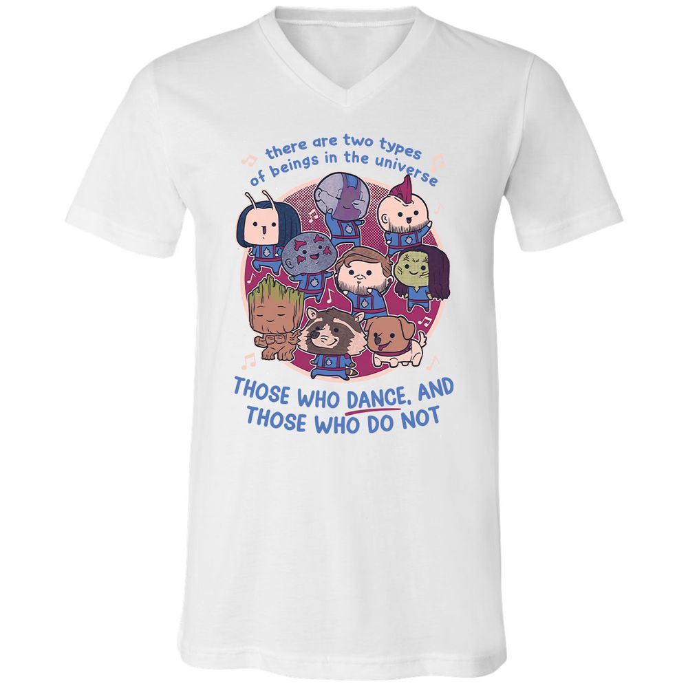 Unisex V-Neck T-Shirt - AXH7DPYF - White - 5