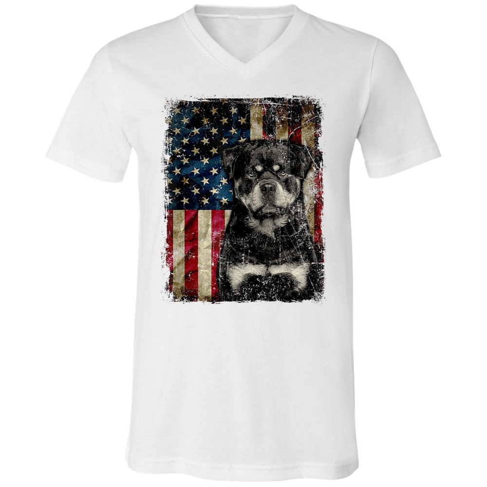 Unisex V-Neck T-Shirt - AXD486L6 - White - 5