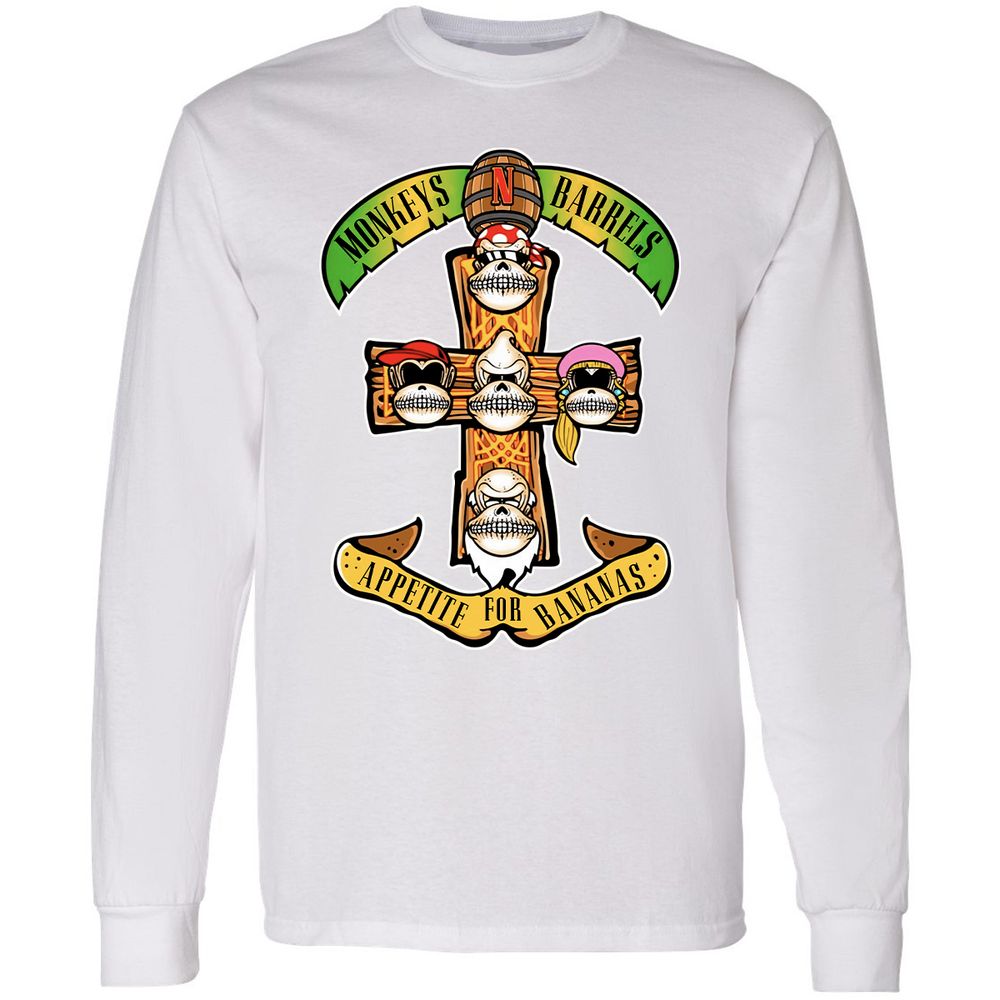 Long Sleeve T-Shirt - LTR859GH - White - 5