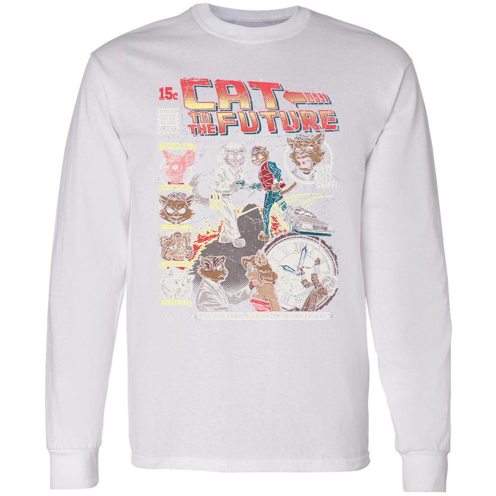 Long Sleeve T-Shirt - 498D2YJ5 - White - 5