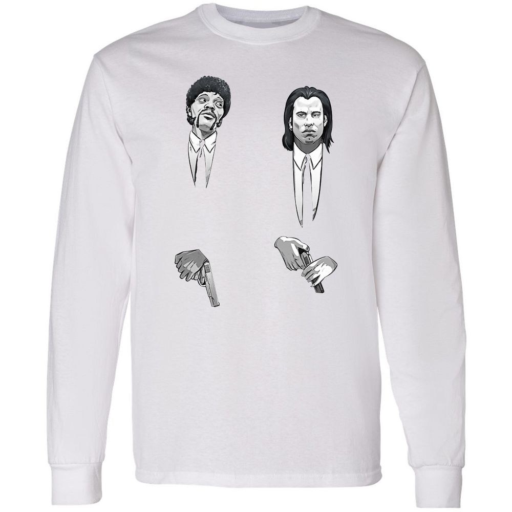 Long Sleeve T-Shirt - RQS1FHV1 - White - 5