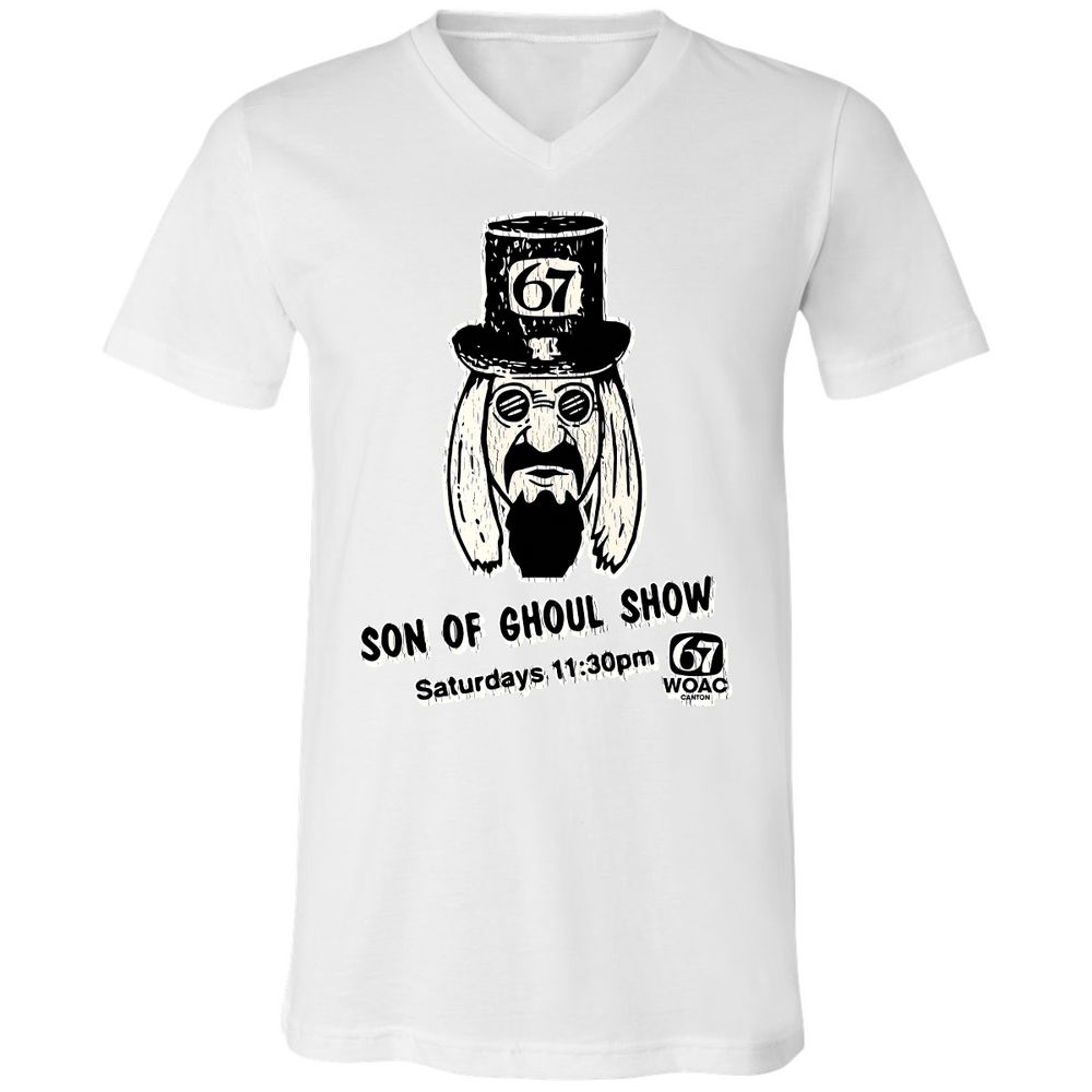 Unisex V-Neck T-Shirt - R5B52KSH - White - 5