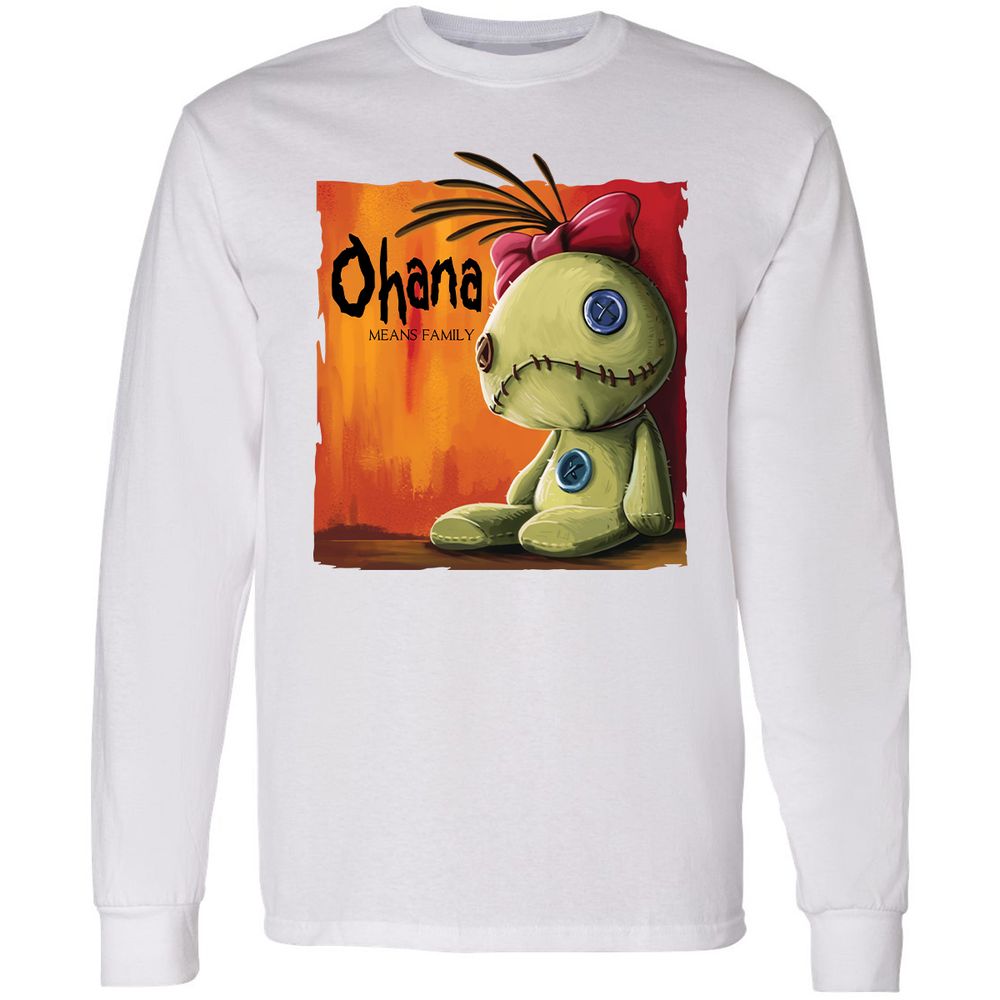 Long Sleeve T-Shirt - J7UUGSV3 - White - 5