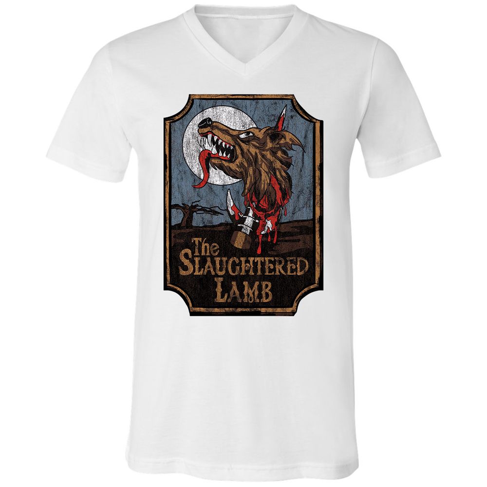 Unisex V-Neck T-Shirt - DLWPCGS2 - White - 5