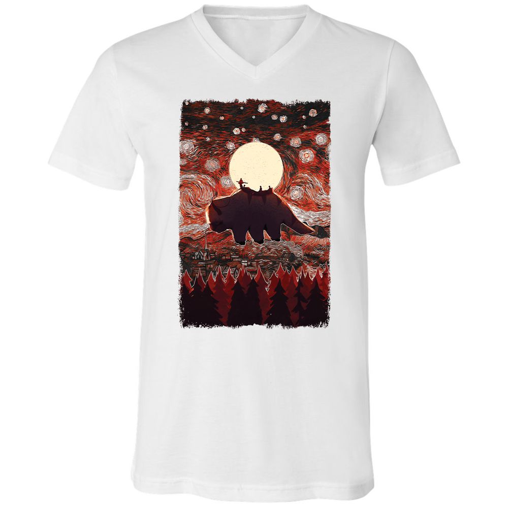 Unisex V-Neck T-Shirt - TG73CHSD - White - 5