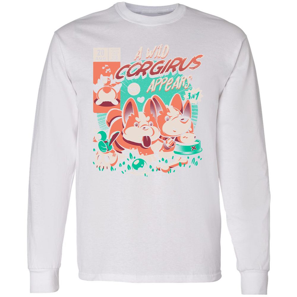 Long Sleeve T-Shirt - K7EAMQN4 - White - 5