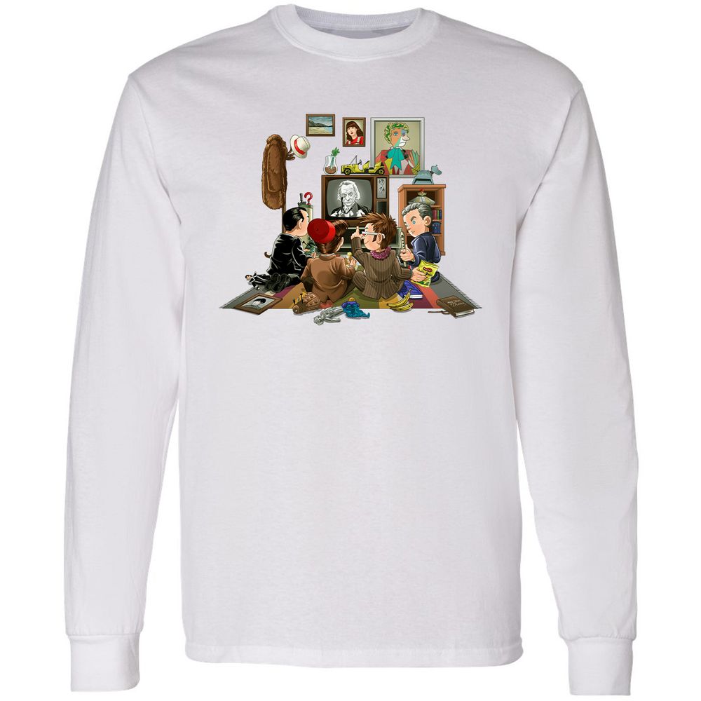 Long Sleeve T-Shirt - FLRAGF65 - White - 5