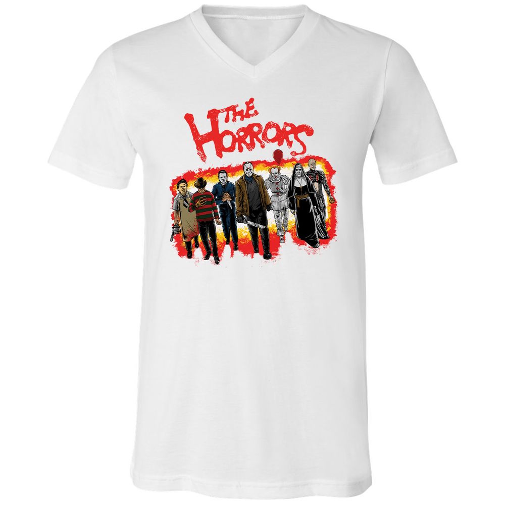 Unisex V-Neck T-Shirt - A8M44RH5 - White - 5