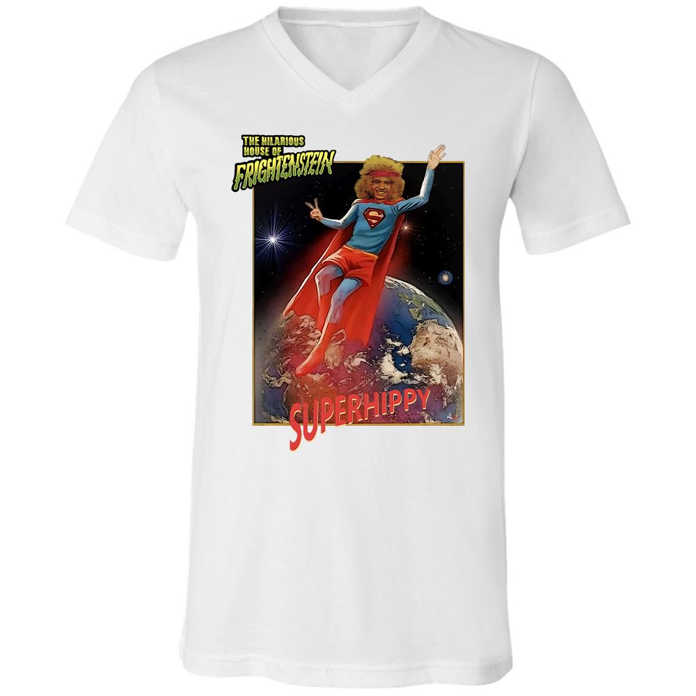 Unisex V-Neck T-Shirt - 921HPCJC - White - 5