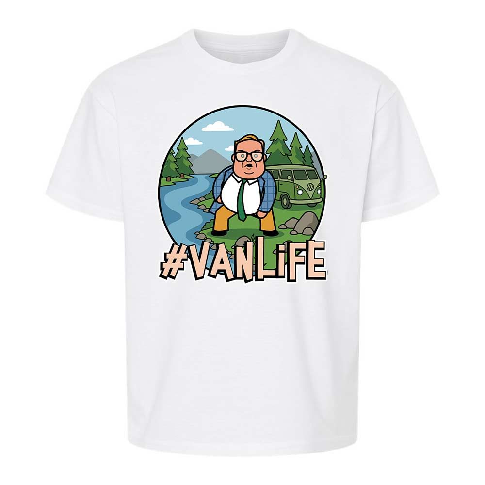 Vanlife living in a van down by the river - White - 5
