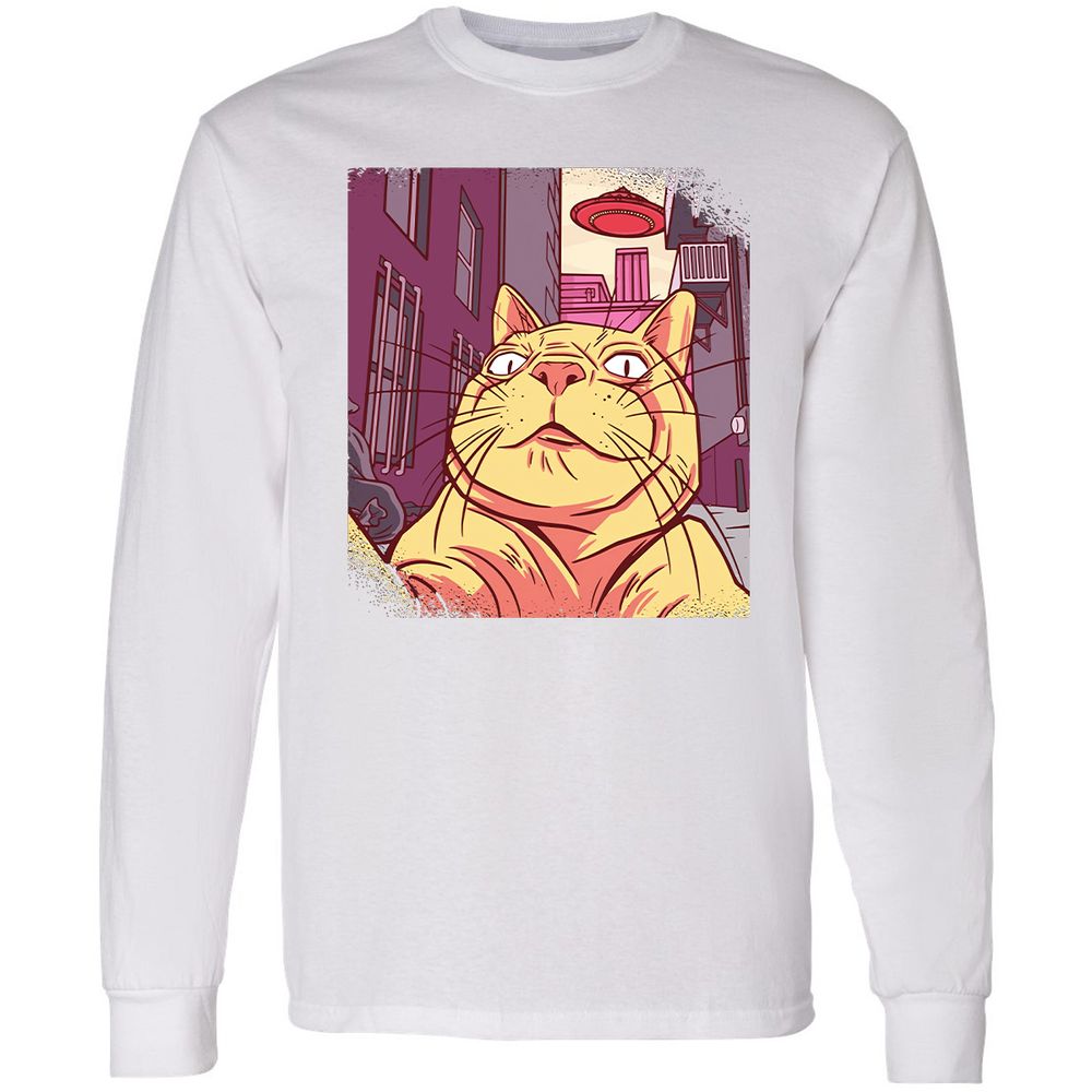 Long Sleeve T-Shirt - 7NTDVBCJ - White - 5