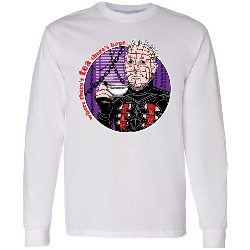 Long Sleeve T-Shirt - TZYPBHEH - White - 5