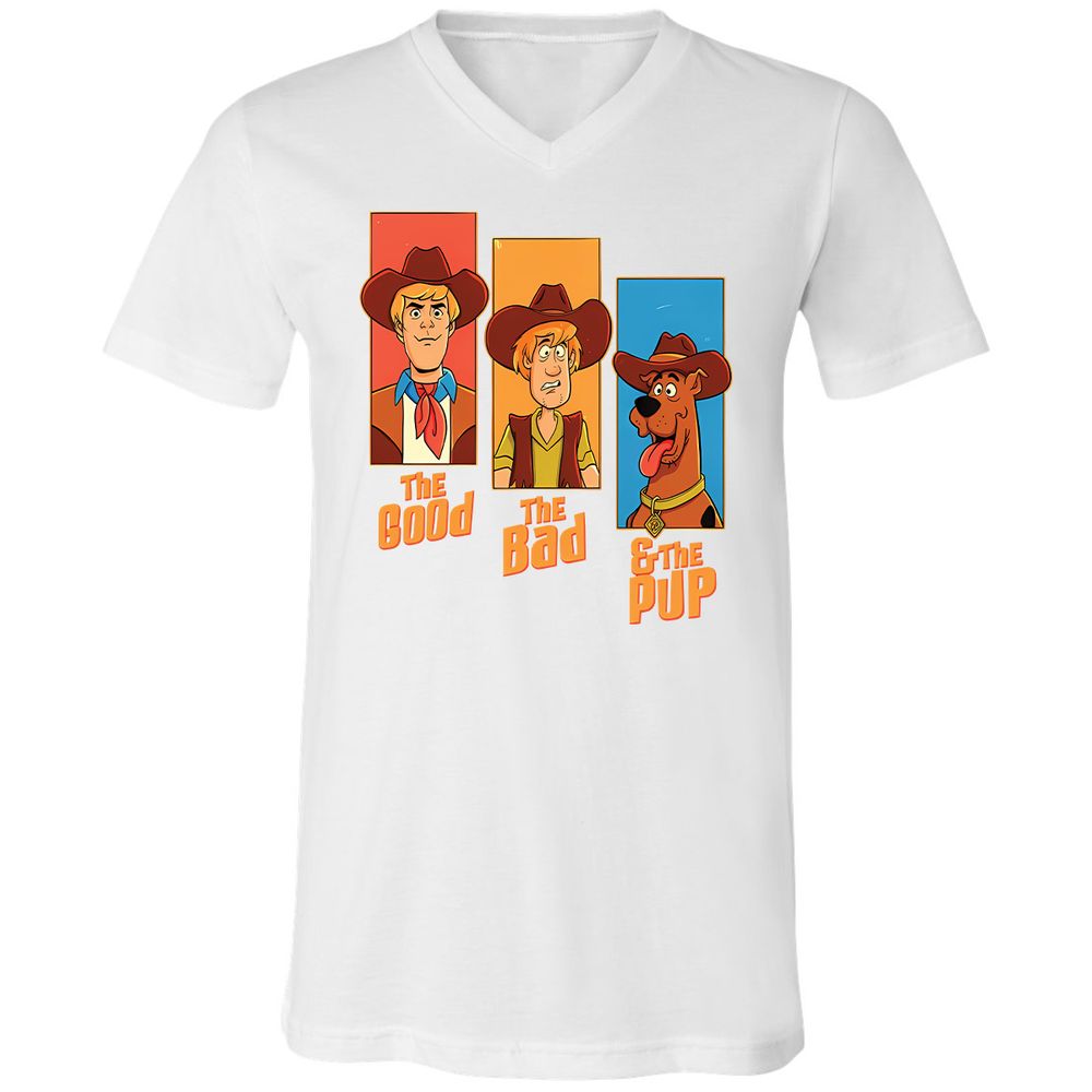 Unisex V-Neck T-Shirt - VZG9VJ8A - White - 5