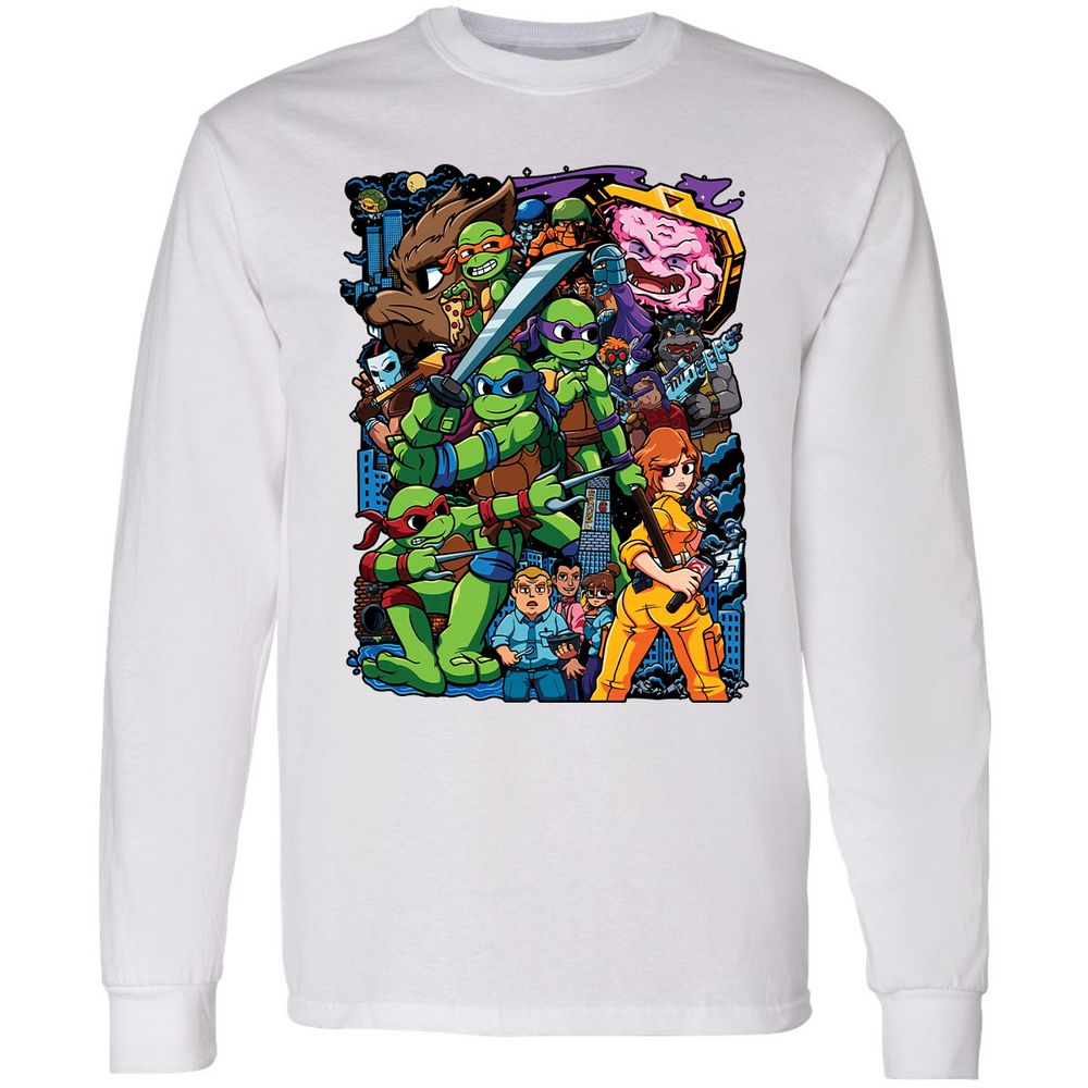 Long Sleeve T-Shirt - 213VCH8N - White - 5