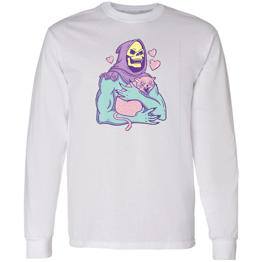 Long Sleeve T-Shirt - M6N3KFMJ - White - 5