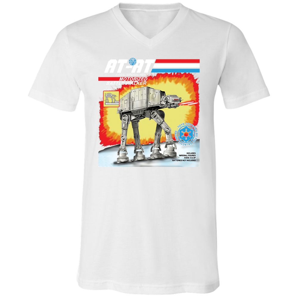 Unisex V-Neck T-Shirt - 3ULWW99E - White - 5