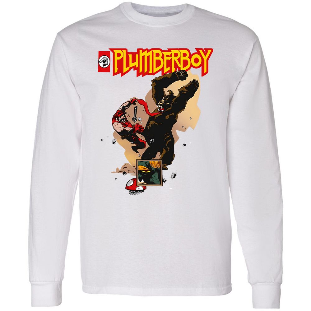 Long Sleeve T-Shirt - N5EYB9Z1 - White - 5