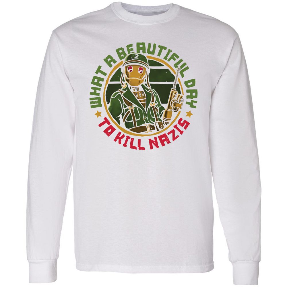 Long Sleeve T-Shirt - BHNA1P4Q - White - 5