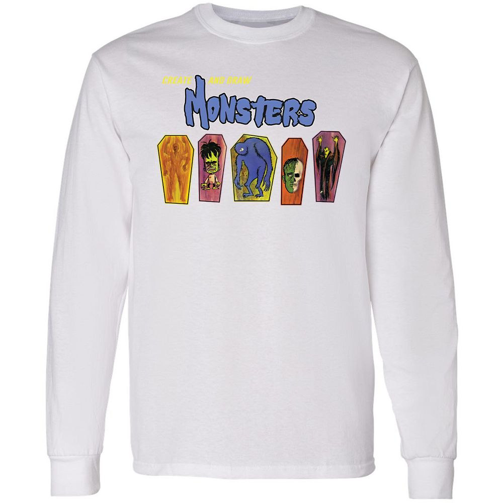 Monsters Draw - White - 5