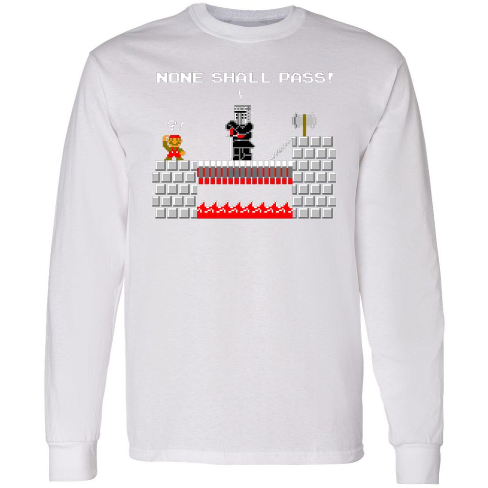 Long Sleeve T-Shirt - JZ63X5RR - White - 5