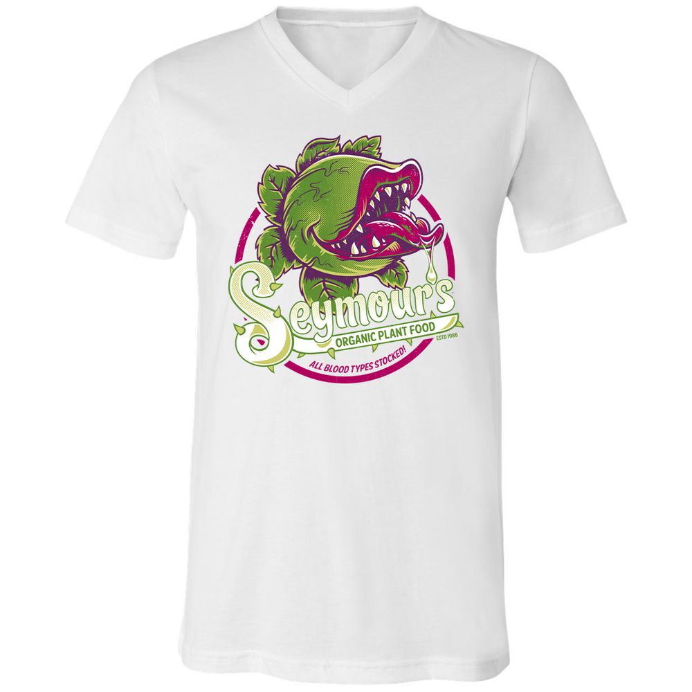 Unisex V-Neck T-Shirt - XXRWZJ1Z - White - 5