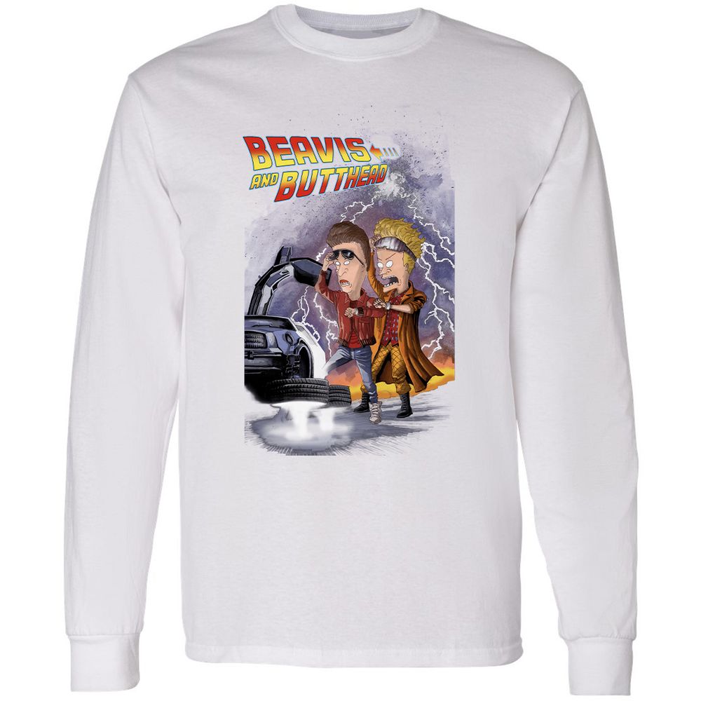 Long Sleeve T-Shirt - BJA8Y7GQ - White - 5