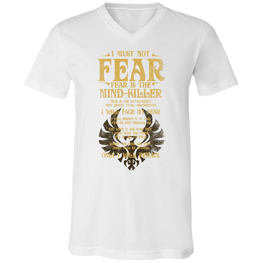 Unisex V-Neck T-Shirt - 5WVDCC5H - White - 5