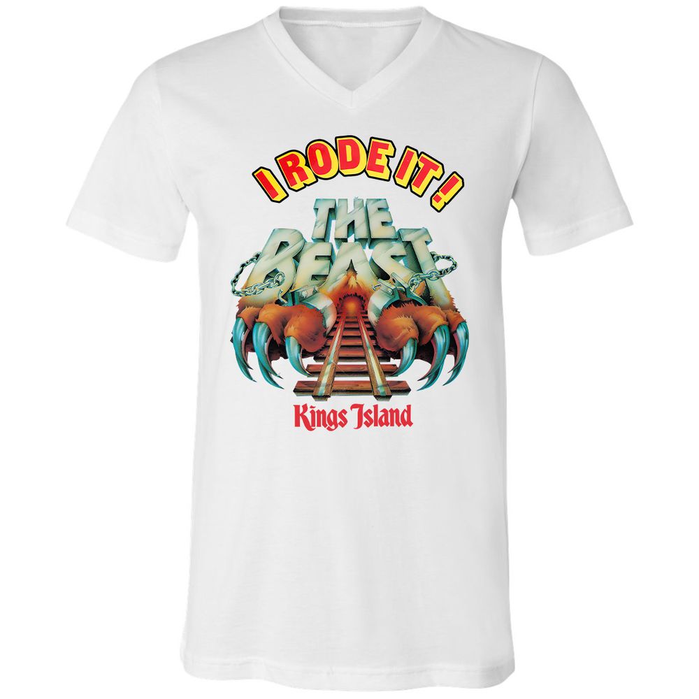 Unisex V-Neck T-Shirt - MYSFGKZG - White - 5