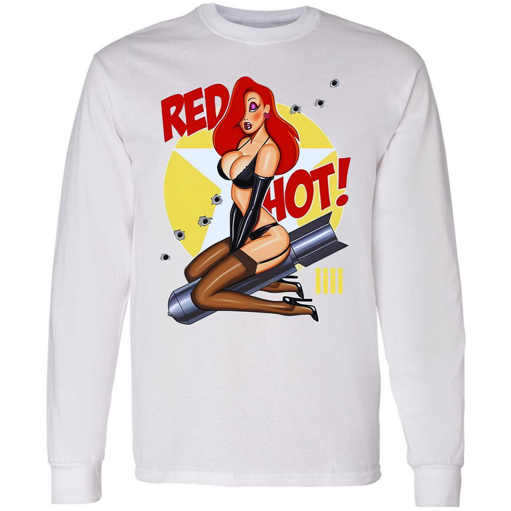 Long Sleeve T-Shirt - AH6XQ1EM - White - 5